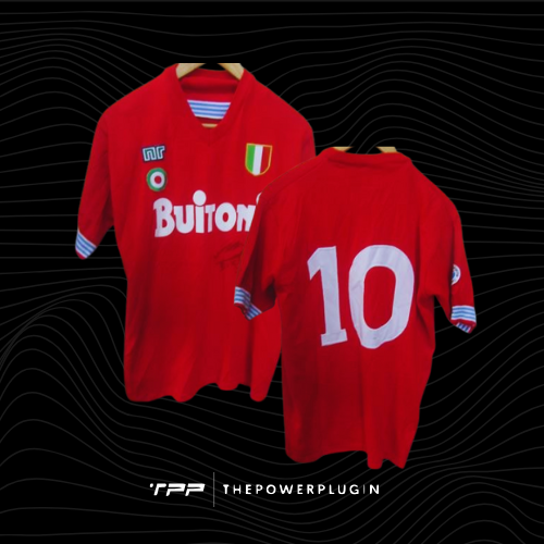 Diego Armando Maradona – #10 Napoli Third Jersey (Serie A 1987/88) – Signed