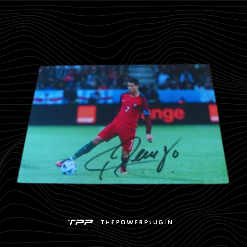 Cristiano Ronaldo at Portugal (UEFA EURO 2016) – Signed Photo