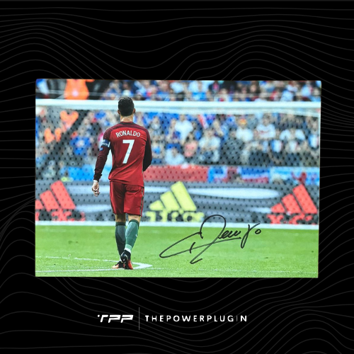 Cristiano Ronaldo at Portugal (UEFA EURO 2016) – Signed Photo