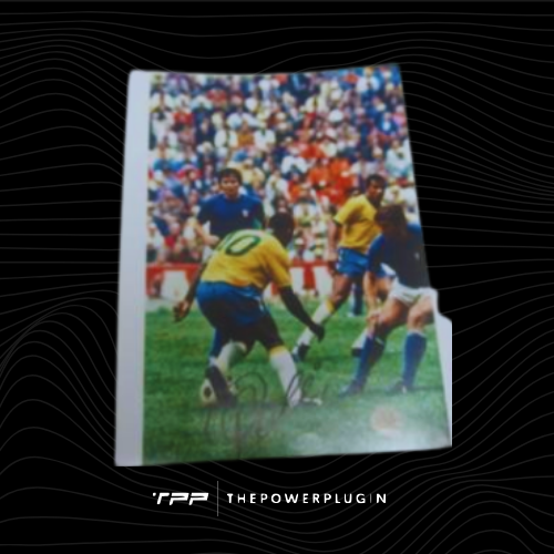 Pelé at Brazil (FIFA World Cup Final 1970) – Signed Photo