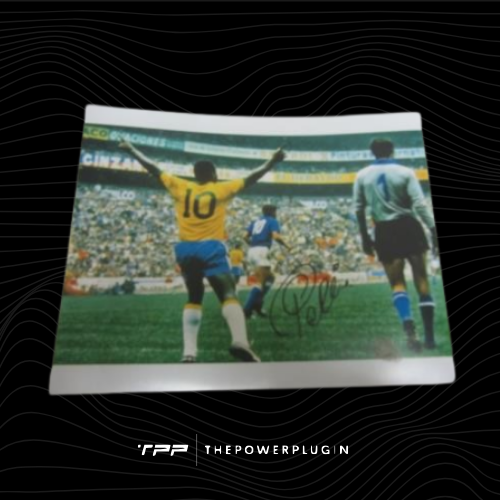 Pelé at Brazil (FIFA World Cup 1970 Final) – Signed Photo