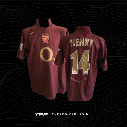 Thierry Henry – #14 Arsenal Away Jersey Highbury Tribute (Premier League 2005/06)
