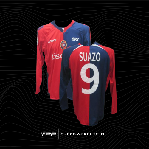 David Suazo – #9 Cagliari Jersey (Serie A 2005/06)
