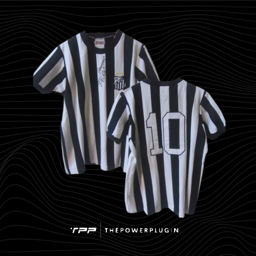 Pelé – #10 Santos Replica Jersey (1958) – “Today I Play” Edition – Signed