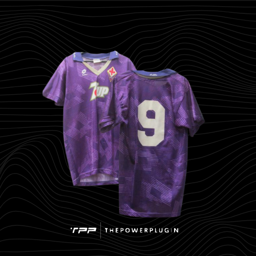 Gabriel Batistuta – #9 Fiorentina Jersey (Serie A 1992/93)