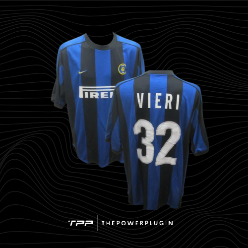 Christian Vieri – #32 Inter Jersey (Serie A 1999/00)