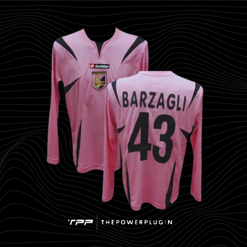 Andrea Barzagli – #43 Palermo Jersey (Serie A 2007/08)