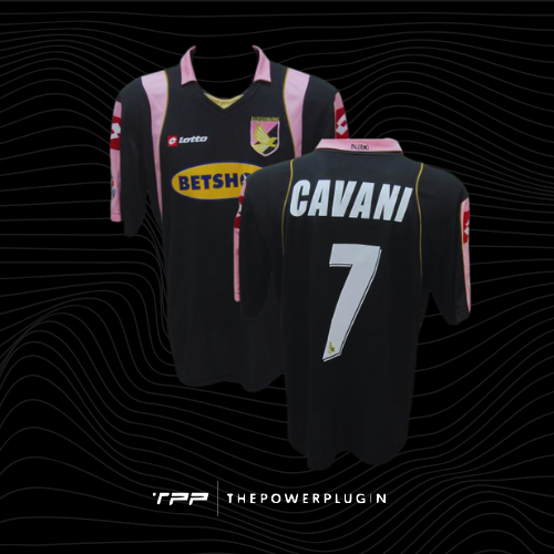 Edinson Cavani – #7 Palermo third Jersey (Serie A 2009/10)