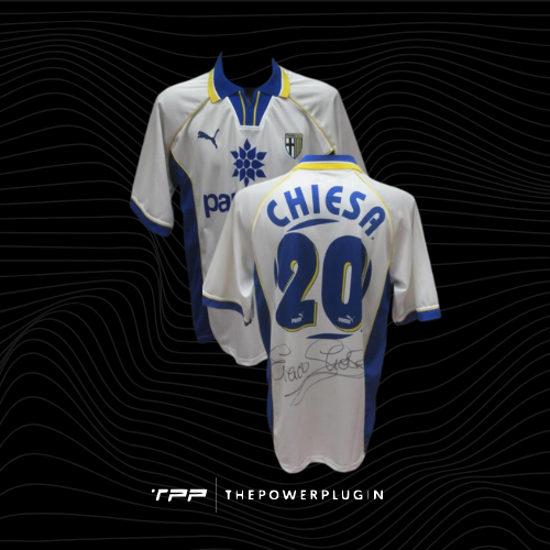 Enrico Chiesa – #20 Parma Jersey (Serie A 1997/98) - Signed