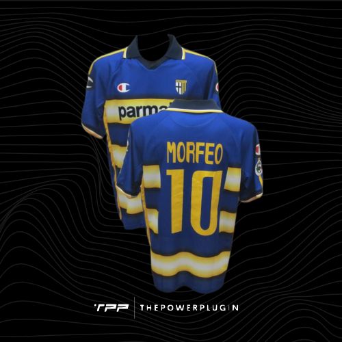 Domenico Morfeo – #10 Parma Jersey – 90th Anniversary edition (Serie A 2003/04)