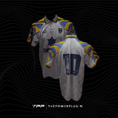 Gianfranco Zola – #10 Parma Away Jersey (Serie A 1995–97)