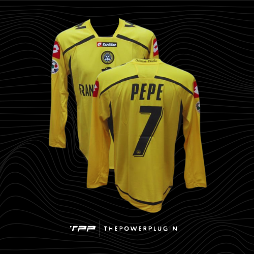 Simone Pepe – #7 Udinese Third Jersey (Serie A 2009/10)