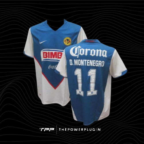 Daniel Montenegro – #11 Club América Third Jersey (Liga MX 2008/09)