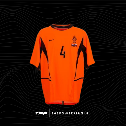 Frank de Boer – #4 Netherlands Jersey (EURO 2004 Qualifying)