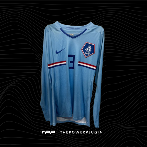 John Heitinga – #3 Netherlands Away Jersey (2008)