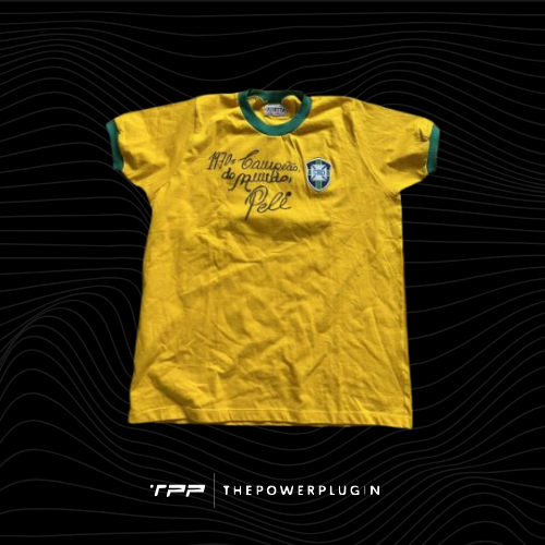 Pelé – #8 Brazil Jersey (1970) – Signed
