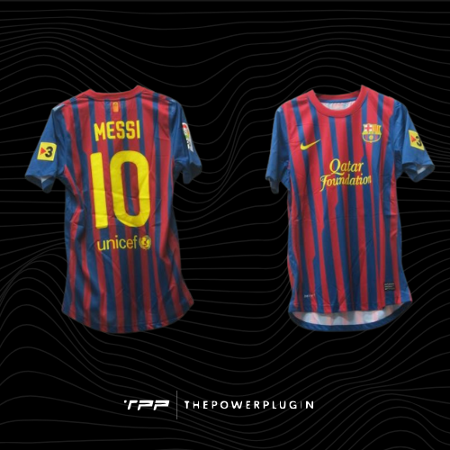 Lionel Messi – #10 Barcelona Jersey (LaLiga 2011/12)
