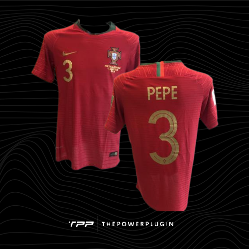 Pepe – #3 Portugal Jersey (FIFA World Cup 2018)