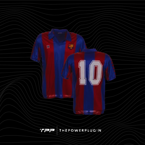 Diego Armando Maradona – #10 Barcelona Jersey (Primera División 1982/83)
