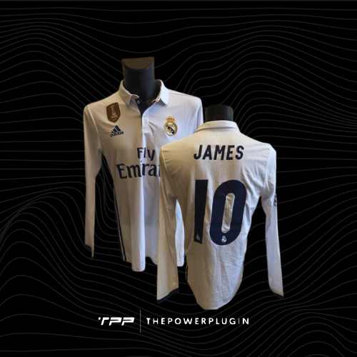 James Rodríguez – #10 Real Madrid Jersey (La Liga 2016/17)