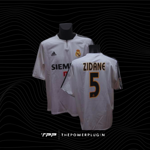 Zinedine Zidane – #5 Real Madrid Jersey (La Liga 2003/04)