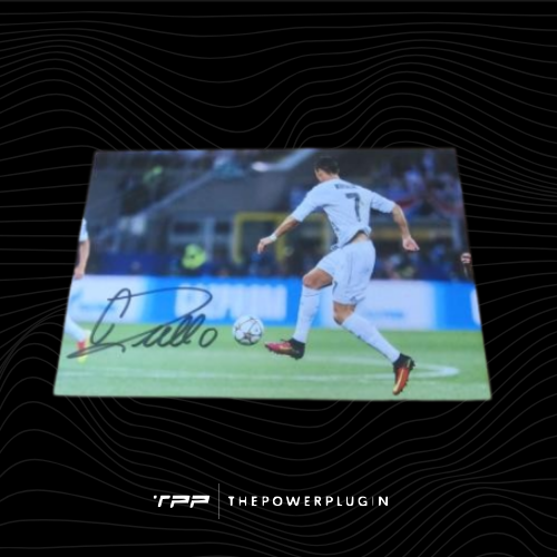 Cristiano Ronaldo at Real Madrid – Signed Photo (UEFA Champions League)
