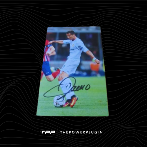 Cristiano Ronaldo at Real Madrid (UEFA Champions League Final 2016) – Signed Photo