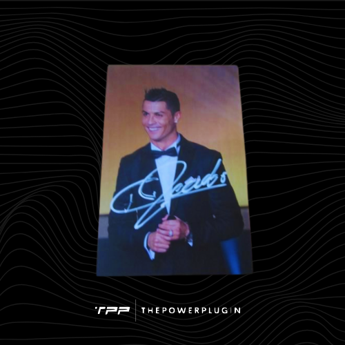Cristiano Ronaldo at Ballon d'Or Gala – Signed Photo