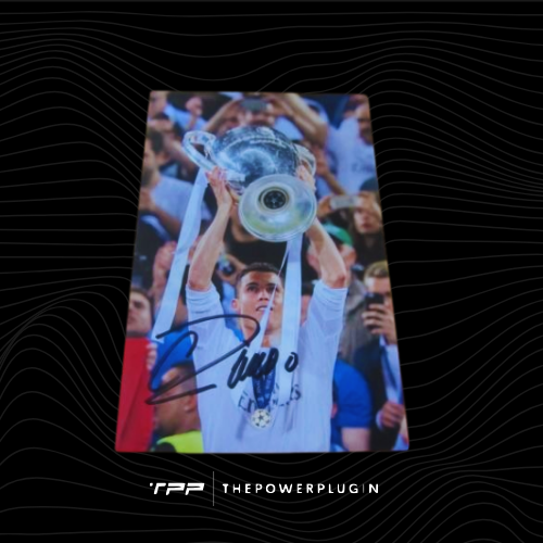 Cristiano Ronaldo at Real Madrid (UEFA Champions League Final 2016) – Signed Photo