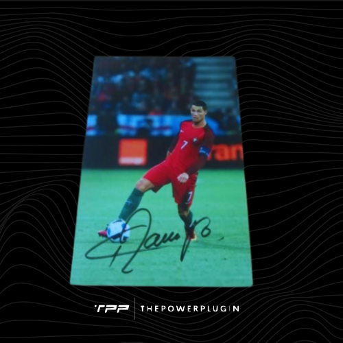 Cristiano Ronaldo at Portugal (UEFA EURO 2016) – Signed Photo