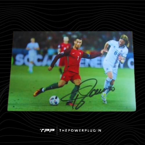 Cristiano Ronaldo at Portugal (UEFA EURO 2016) – Signed Photo