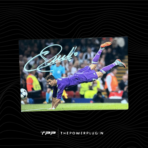 Cristiano Ronaldo at Real Madrid (UEFA Champions League Final 2017) – Signed Photo