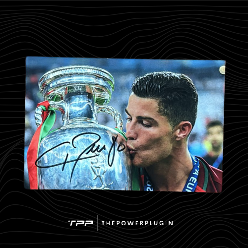 Cristiano Ronaldo at Portugal (UEFA EURO 2016) – Signed Photo
