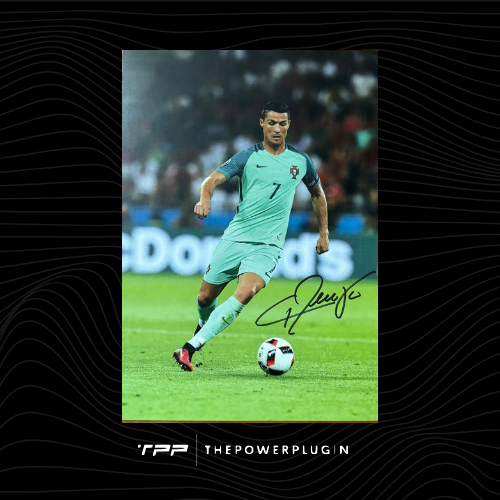 Cristiano Ronaldo at Portugal (UEFA EURO 2016) – Signed Photo