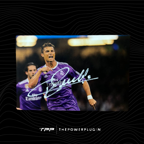 Cristiano Ronaldo at Real Madrid (UEFA Champions League Final 2017) – Signed Photo