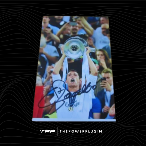 Cristiano Ronaldo at Real Madrid (UEFA Champions League Final 2016) – Signed Photo