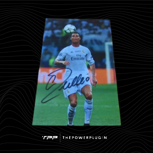 Cristiano Ronaldo at Real Madrid (UEFA Champions League Final 2016) – Signed Photo
