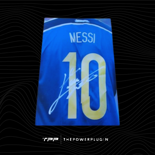 Lionel Messi at Argentina (FIFA World Cup 2014) – Signed Photo