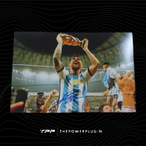 Lionel Messi at Argentina (FIFA World Cup 2022 Final) – Signed Photo