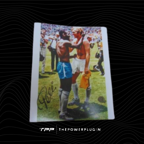 Pelé & Bobby Moore (FIFA World Cup 1970) – Signed Photo