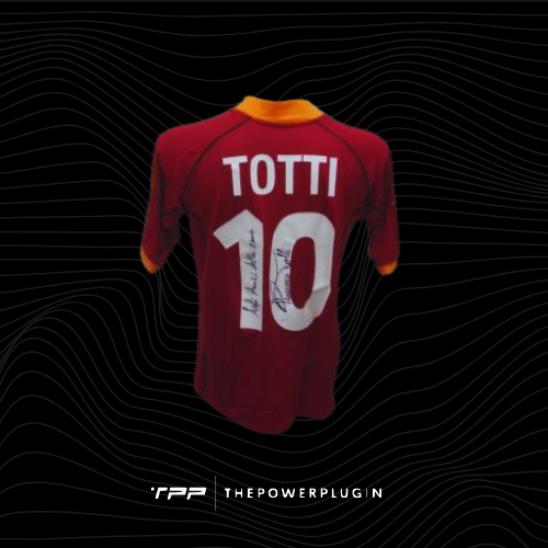 Francesco Totti – #10 AS Roma Jersey (Serie A 2001/02) – Signed