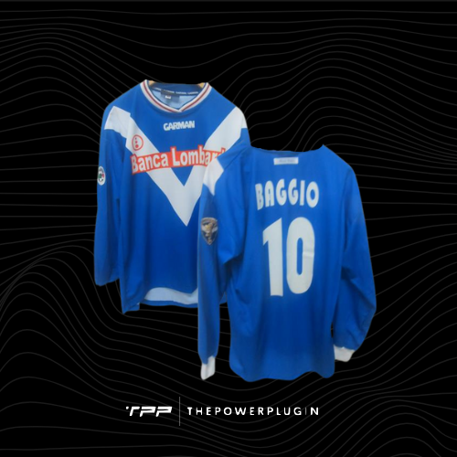 Roberto Baggio – #10 Brescia Jersey (Serie A 2001/02)