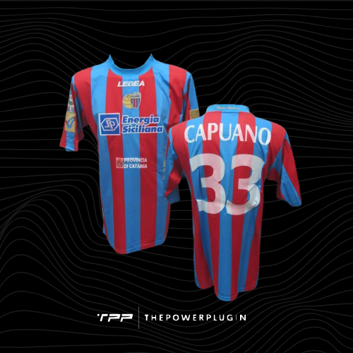 Ciro Capuano – #33 Catania Jersey (Serie A 2008/09)