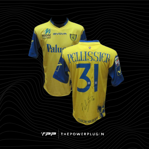 Sergio Pellissier – #31 Chievo Verona Jersey (Serie A 2013/14) – Signed