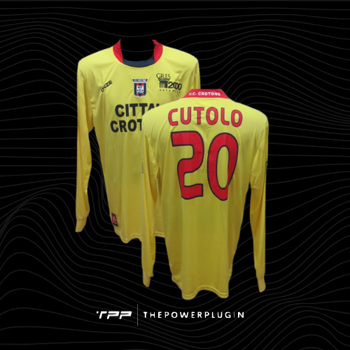 Aniello Cutolo – #20 Crotone Third Jersey (Serie B 2009/10)