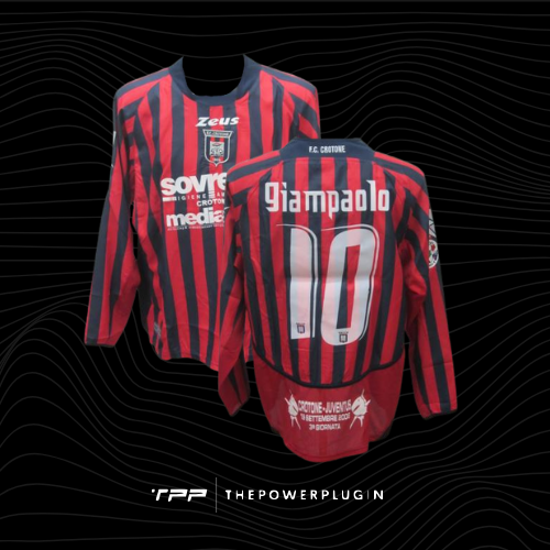 Federico Giampaolo – #10 Crotone Jersey (Serie B 2006/07)