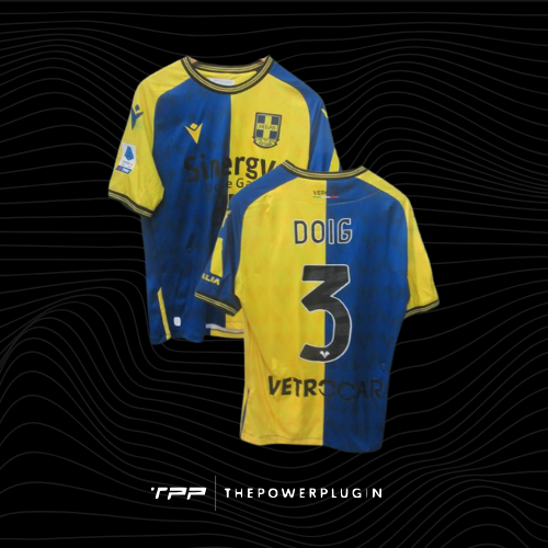 Josh Doig – #3 Hellas Verona Jersey – 120th Anniversary Edition (Serie A 2022/23)