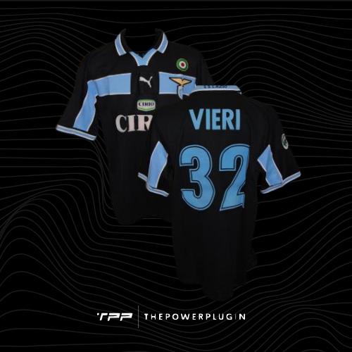 Christian Vieri – #32 Maglia di reserva Lazio (Serie A 1998/99)