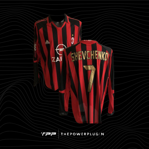 Andriy Shevchenko – #7 Milan Jersey (Serie A 2005/06)