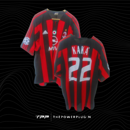 Kaká – #22 Maglia AC Milan (UEFA Champions League 2003/04)